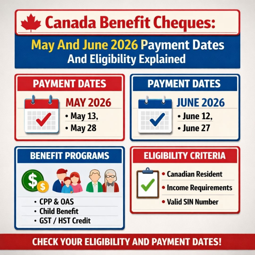 May And June 2026 Payment Dates