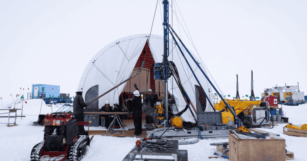Scientists Drill 228-Metre Antarctic